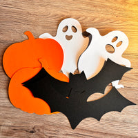 Halloween dekorasjon 3pk store+små