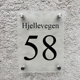Frostet nummerskilt