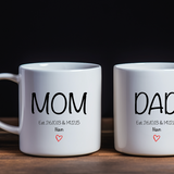 2 pk kopp MOM/DAD