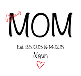 2 pk kopp MOM/DAD